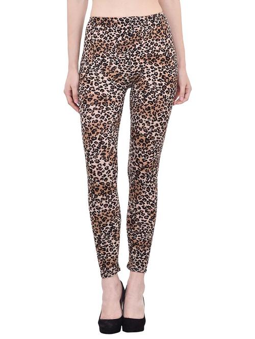 multicolored animal printed viscose legging - 13747410 - Very Small Image - 1