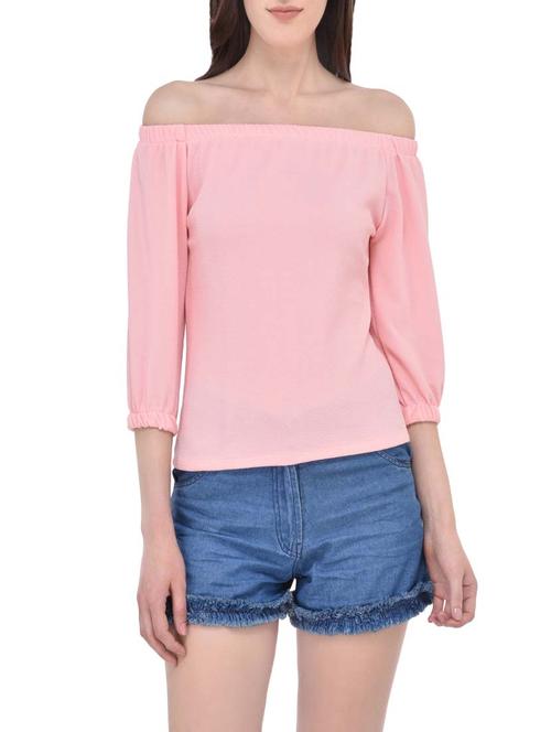 pink viscose regular top - 13747523 - Very Small Image - 1