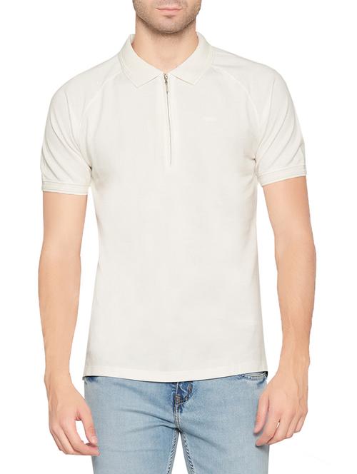 solid white cotton t-shirt - 13747800 - Very Small Image - 1