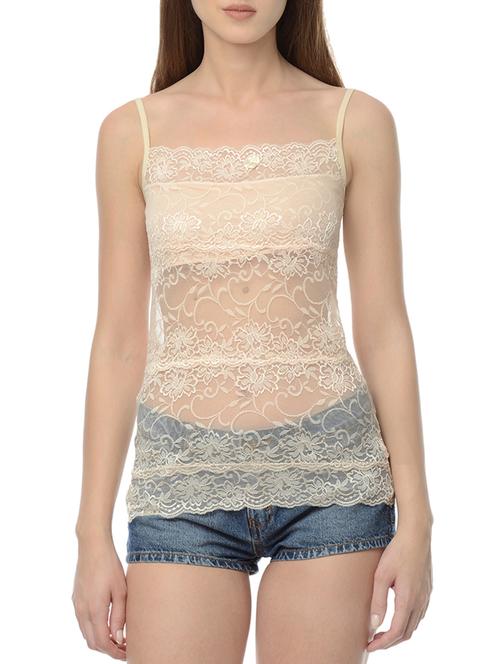 beige nylon camisole - 13748141 - Very Small Image - 1