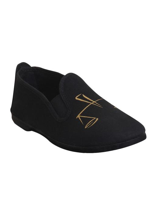black canvas slip on loafers - 13748325 - Very Small Image - 1