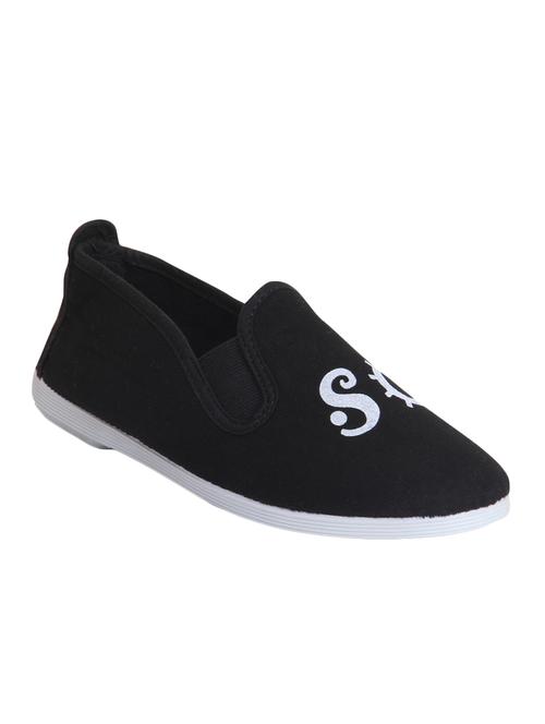 black canvas slipons - 13748344 - Very Small Image - 1