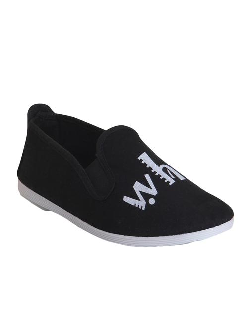 black canvas slipons - 13748358 - Very Small Image - 1
