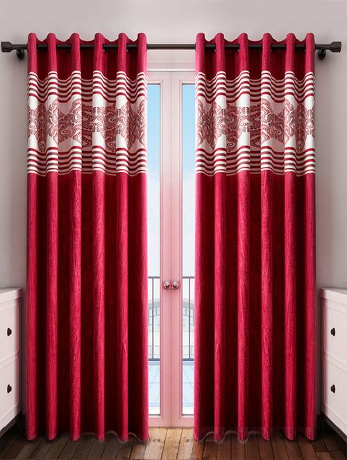 cortina elegant door curtain set of 2 - 13748614 - Very Small Image - 1