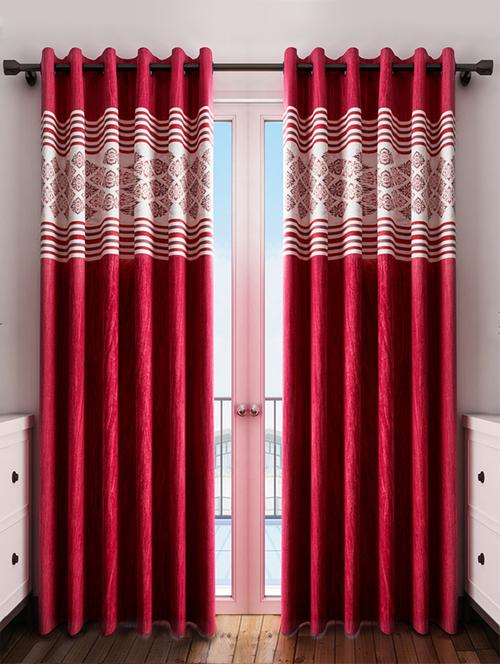 cortina elegant door curtain set of 2 - 13748616 - Very Small Image - 1
