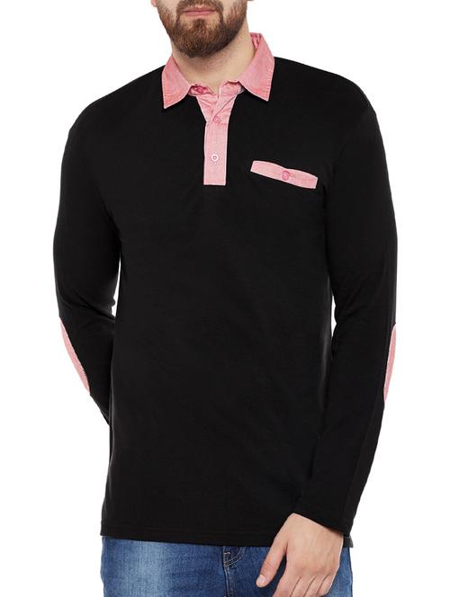 black cotton tshirt - 13749294 - Very Small Image - 1