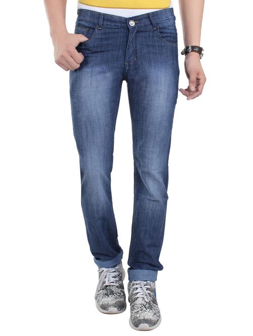 dark blue denim washed jeans - 13749935 - Very Small Image - 1