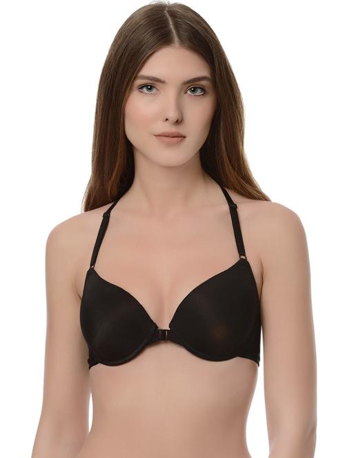 styled back plunge bra - 13752935 - Very Small Image - 1