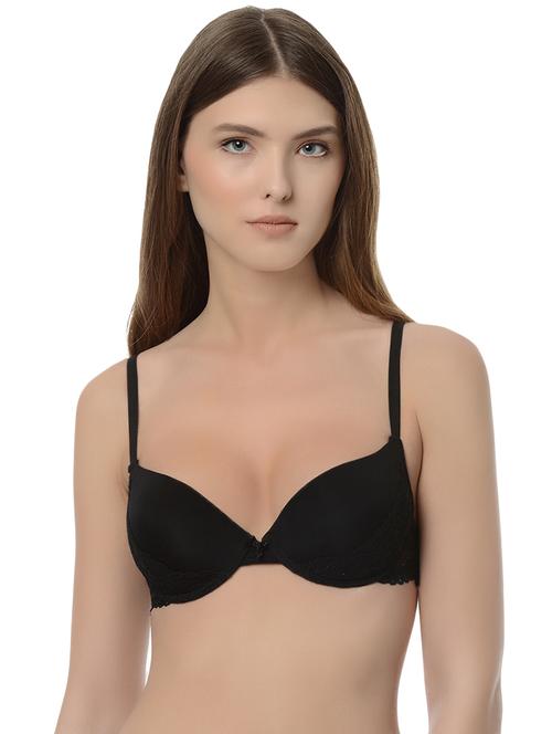 bow patch plunge bra - 13752936 - Very Small Image - 1