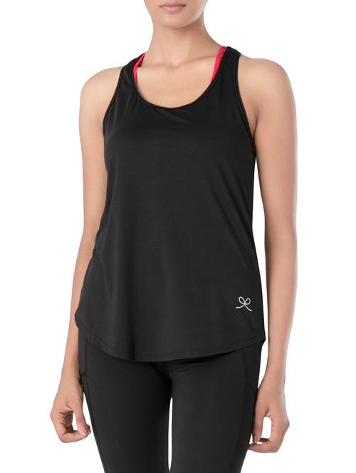 black poly spandex tank top - 13753971 - Very Small Image - 1