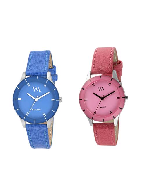watch me stylish watches for girls combo - 13755987 - Very Small Image - 1
