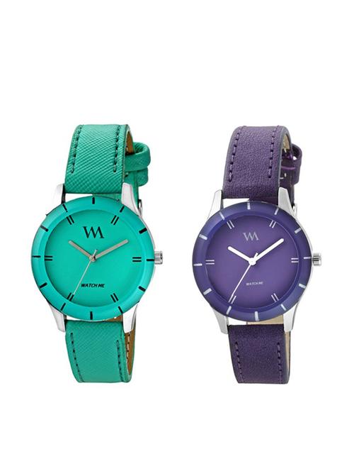 watch me stylish watches for girls combo - 13755988 - Very Small Image - 1
