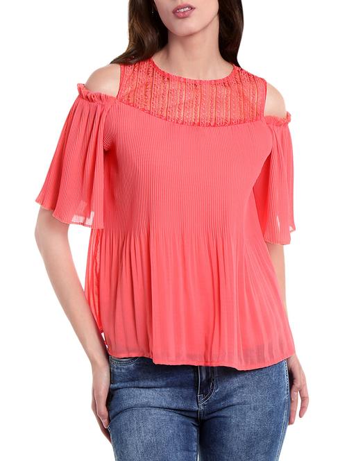 pink polyester regular top - 13756965 - Very Small Image - 1