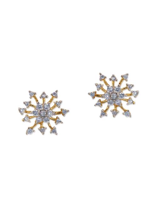 gold studs earrings - 13757714 - Very Small Image - 1