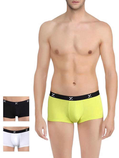 multi colored set of 3 trunk brief - 13758844 - Very Small Image - 1