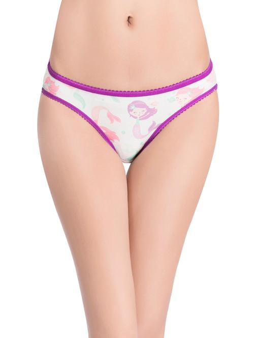 multicolored printed nylon panty - 13759102 - Very Small Image - 1