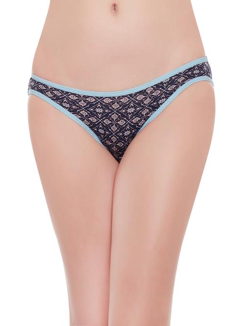 multicolored printed cotton panty - 13759113 - Very Small Image - 1