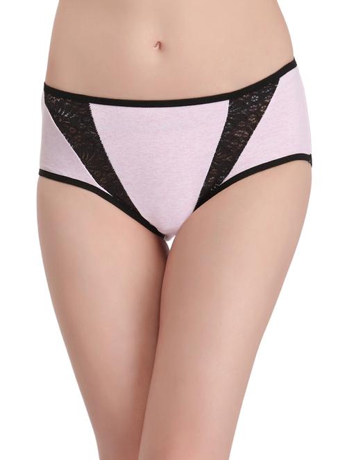 pink cotton hipster panty - 13759136 - Very Small Image - 1