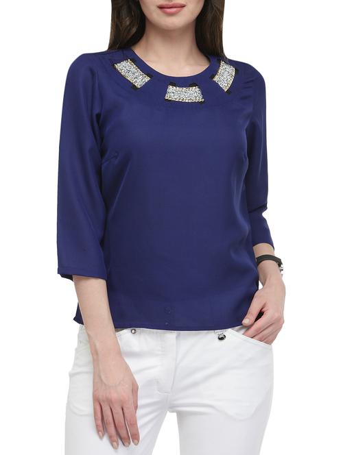 blue regular top - 13762729 - Very Small Image - 1