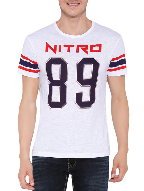 white printed t-shirt - 13763774 - Very Small Image - 1