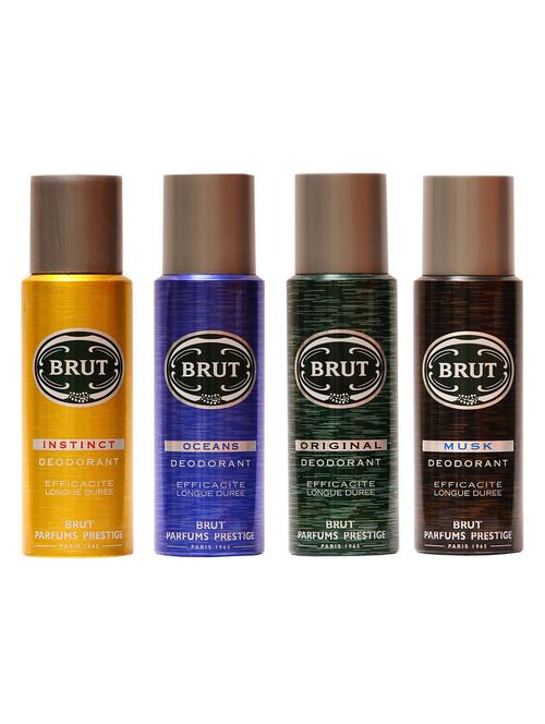 brut instinct , oceans , original & musk deo for men - 13764270 - Very Small Image - 1