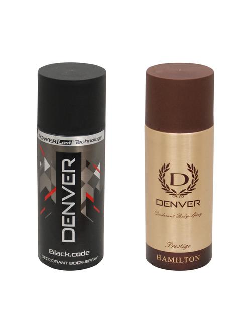denver black code & prestige deo for men - 13764339 - Very Small Image - 1