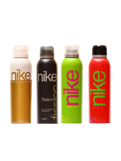 nike gold women , fission men , green women & red men deo for men-women - 13764414 - Very Small Image - 1
