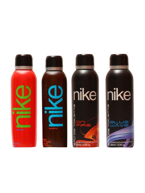 nike red , brown , on fire & blue wave deo for men-women - 13764453 - Very Small Image - 1