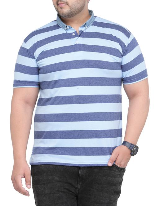 light blue cotton t-shirt - 13765149 - Very Small Image - 1