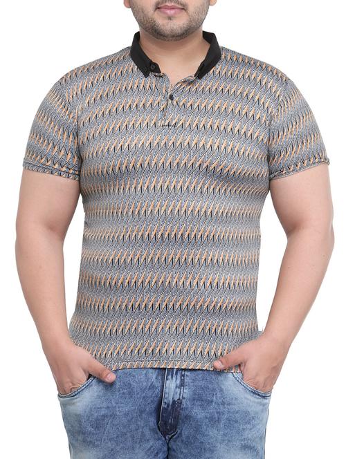 multi colored cotton all over print t-shirt - 13765158 - Very Small Image - 1