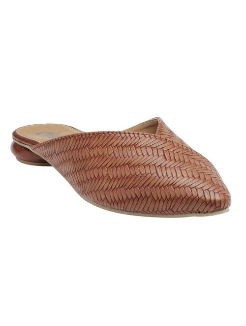 tan slip on mule sandals - 13765209 - Very Small Image - 1