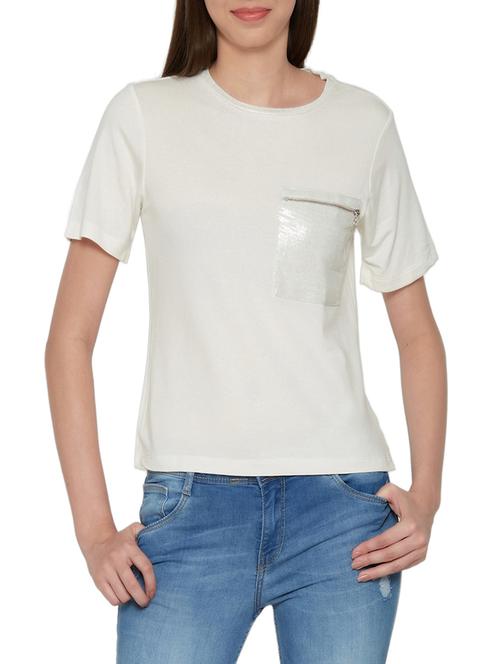 zip patch pocket detail tee - 13767344 - Very Small Image - 1