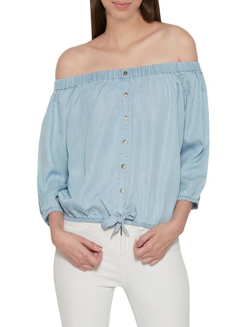 light blue regular top - 13767355 - Very Small Image - 1