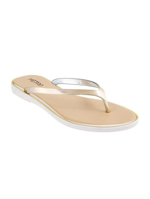 gold toe separator slippers - 13768167 - Very Small Image - 1