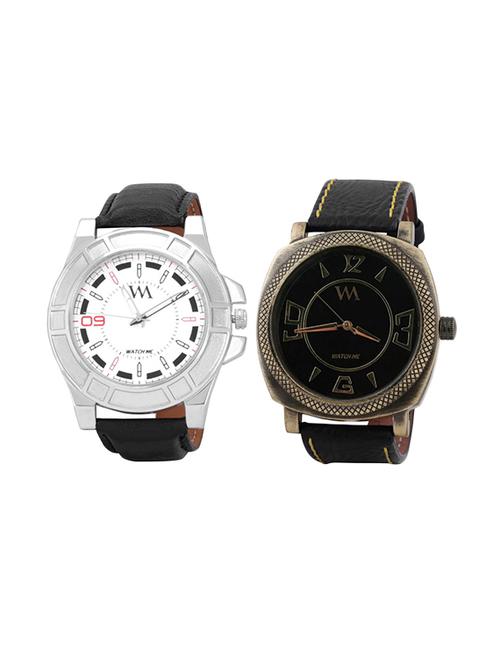 set of 2 stylish watches wmal-109w-67bx - 13768842 - Very Small Image - 1