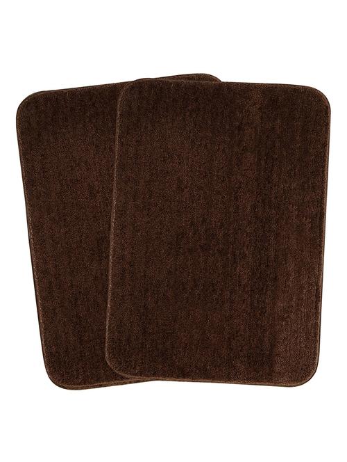 set of 2 pc microfiber anti slip bathmat - 13770018 - Very Small Image - 1