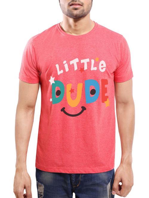 red cotton t-shirt - 13770644 - Very Small Image - 1