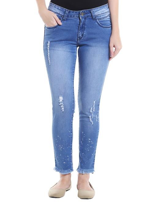 blue cotton jeans - 13772957 - Very Small Image - 1