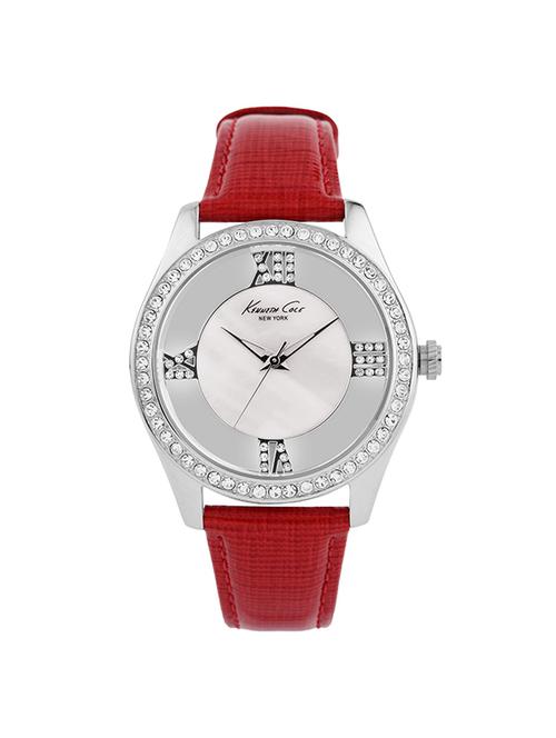 kenneth cole silver dial analog watch for women - ikc2873 - 13773114 - Very Small Image - 1