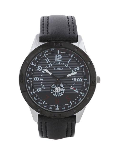 timex black dial analog watch for men - ti000u90200 - 13773212 - Very Small Image - 1