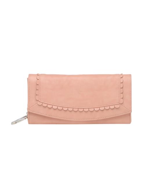 pink leatherette pu wallet - 13775829 - Very Small Image - 1