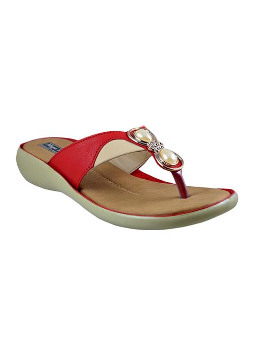 red toe separator sandal - 13776094 - Very Small Image - 1