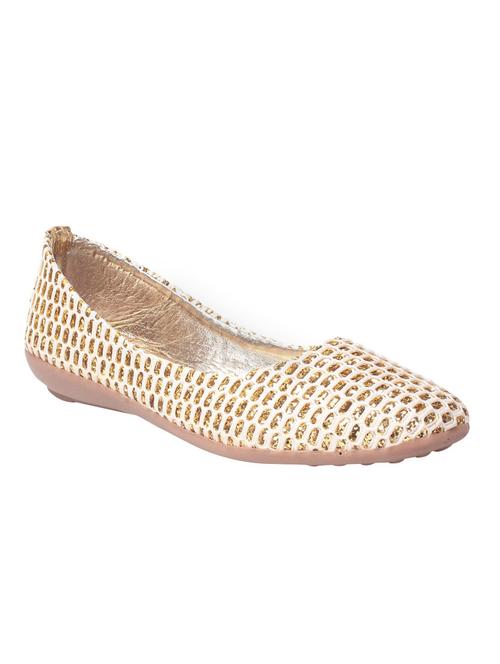 beige faux leather slip on ballerina - 13776424 - Very Small Image - 1
