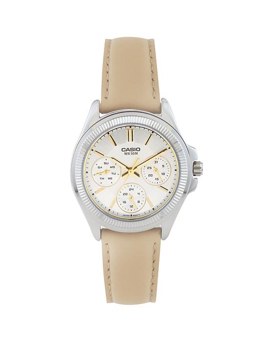 casio gold dial analog watch for women - a939 - 13777200 - Very Small Image - 1