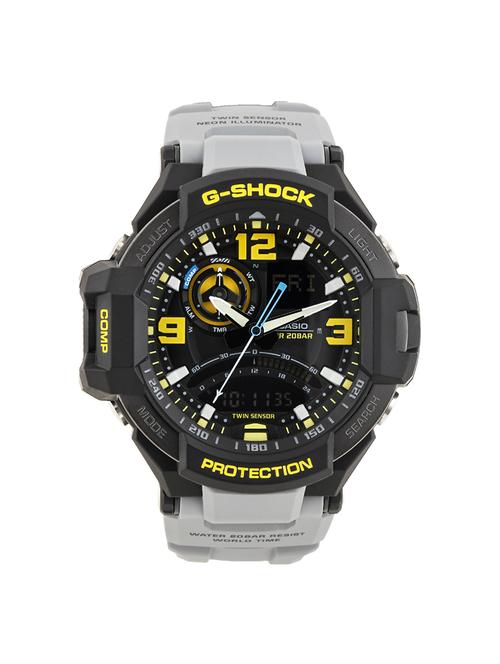 casio black dial digital watch for men - g469 - 13777331 - Very Small Image - 1