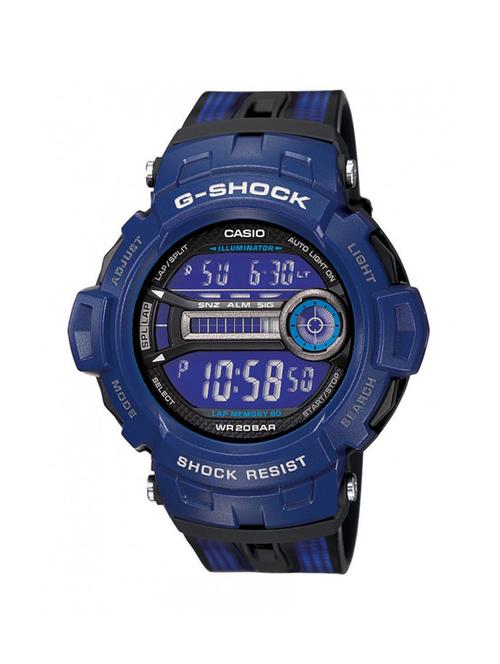 casio blue dial digital watch for men - g327 - 13777361 - Very Small Image - 1