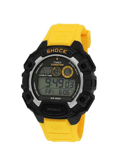 timex grey dial digital watch for men - t49974 - 13777363 - Very Small Image - 1