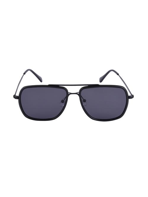 6by6 black aviator unisex polarised sunglasses - 13777622 - Very Small Image - 1
