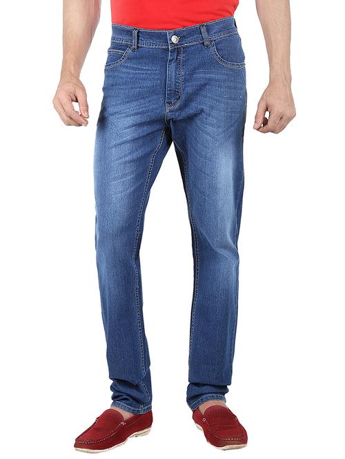 blue denim washed jean - 13778482 - Very Small Image - 1