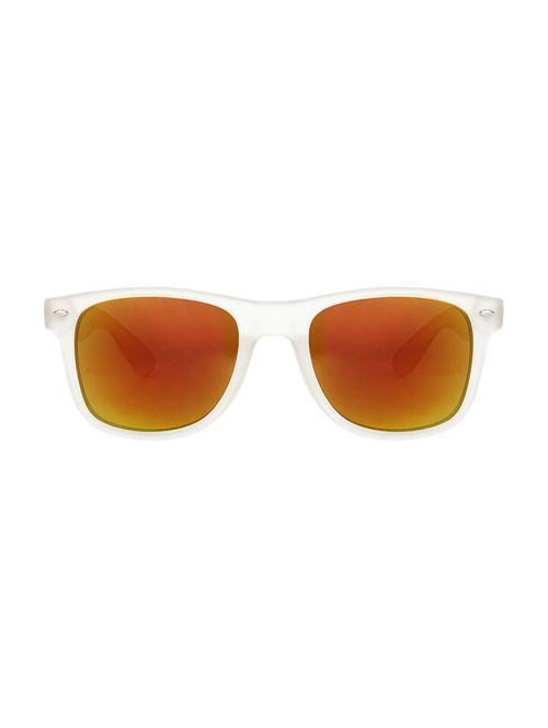 zyaden white wayfarer sunglasses - 13780408 - Very Small Image - 1